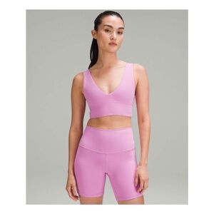 Lululemon - Align™ V-Neck Light Support Bra in Dahlia Mauve | 10